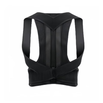 1 Reinforced Belt Lumbar Column Posture Corrector Vest Adjustable Back Support Strap Shoulder Spine Brace Neck Stretcher Trainer